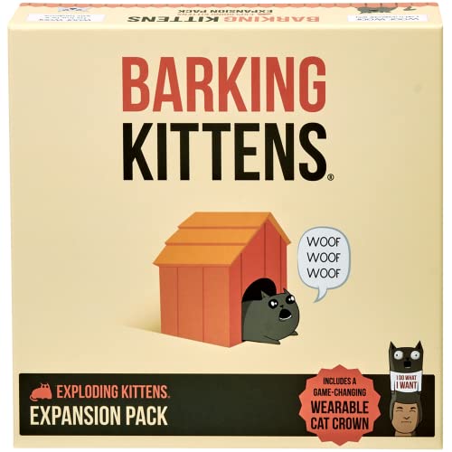 Jogo de cartas SELF PUBLISHED Barking Kittens Exp 3 Exploding Kittens BIGBUY FUN - Jogos de cartas - cartas, 2-4 jogadores, 7, 20 minutos