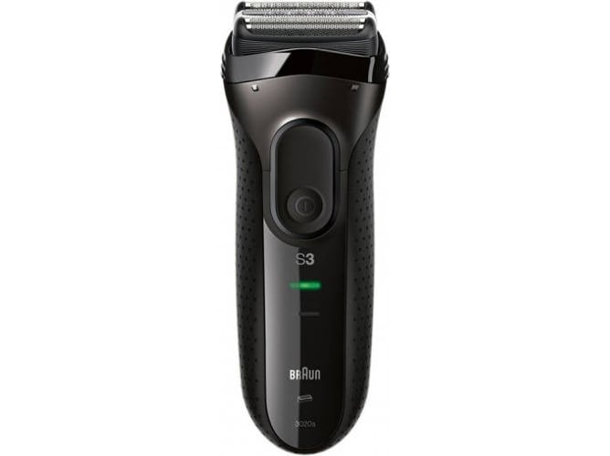 Máquina de Barbear BRAUN S3 3020 (Autonomia 50 Min - Bateria) Braun - Acessórios de banheiro - autonomia 50 min, bateria, microcomb, sensofoil