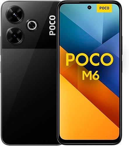 Smartphone POCO M6 (6.8'' - 8 GB - 256 GB - Preto) Xiaomi - Telemóveis - 6.8 polegadas, 8 gb, 256 GB, microsd