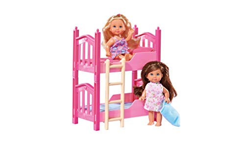 Boneca SIMBA TOYS Evie Love Lit (Idade Mínima Recomendada: 3 anos) SIMBA - Conjuntos de brinquedos - boneca, 3 anos, caminha de casal, desmontável
