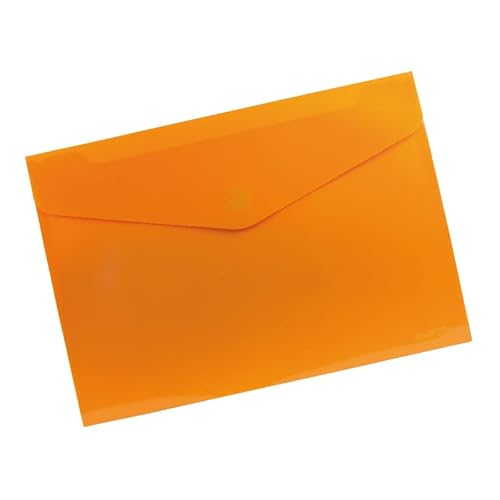 Capa de Livro em Veludo FACTIS 12CBVN Laranja FACTIS, S.A. - Envelopes - veludo, laranja, a4, fecho de velcro