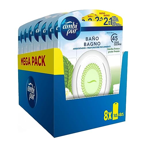 Ambientador CASA PARA BAÑO Hierba Fresca (8 x 45 dias) Procter & Gamble - Aromatizadores de ambiente - ambientador, casa para banho, hierba fresca, 8 x 45 dias