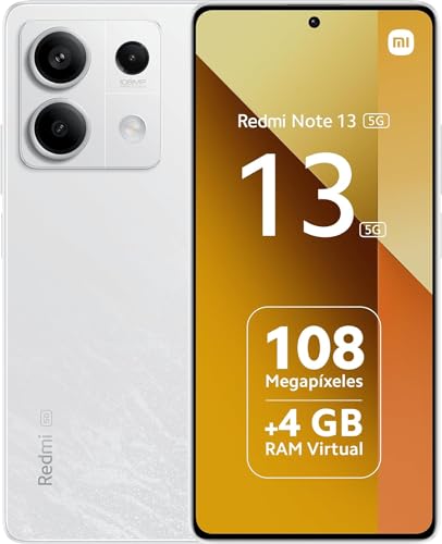Smartphone XIAOMI Redmi Note 13 5G (6.67'' - 8 GB - 256 GB - Branco) Xiaomi - Telemóveis - 6.67 polegadas, 8 gb, 256 GB, 5g