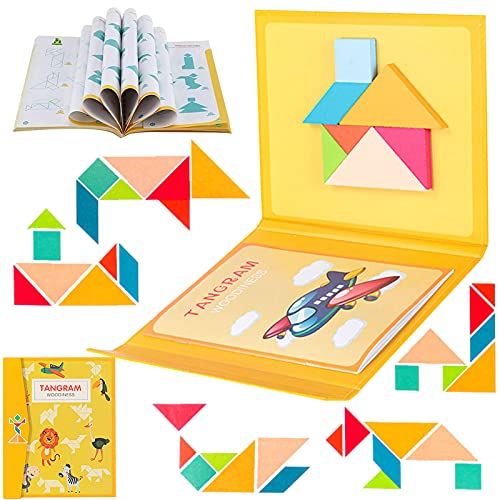 Jogo Didático TANGRAM Puzzle (Idade Mínima: 3) 233456 - Jogos - jogo didático, tangram puzzle, 3 anos, raciocínio, peças geométricas, figuras geométricas