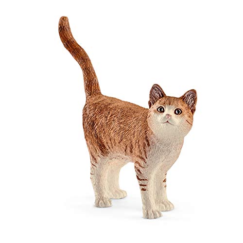 Figura SCHLEICH Gato da Fazenda (Idade Mínima Recomendada: 3 anos) Schleich - Bonecos de ação e brinquedo - gato, fazenda, 3 anos, plástico