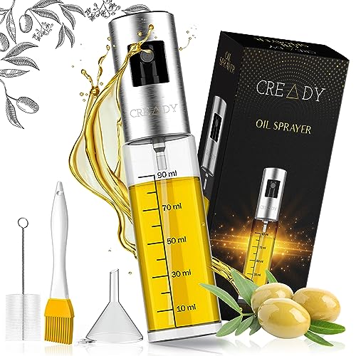 Spray para Cozinha Cready 100 Ml Inox cready - Dispensadores de óleo e vinagre - inox, 100 ml, prateado