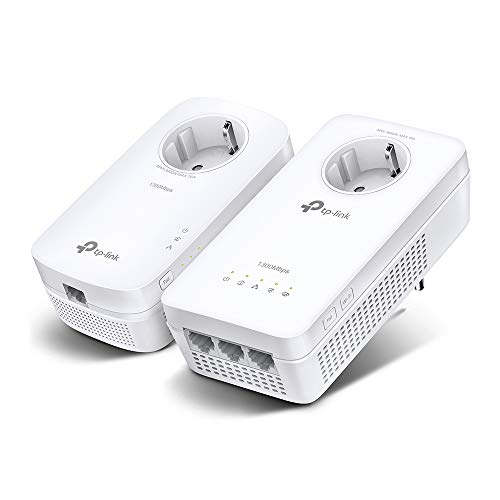 Adaptador de Rede TP-LINK TL-WPA8631P (AV1300 - Passthrough) TP-Link - Adaptadores power over ethernet - adaptador, rede, passthrough, av1300