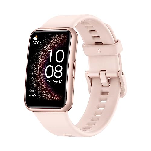 Relógio Desportivo HUAWEI Watch Fit Special Edition (Bluetooth - Até 10 dias de autonomia - Rosa) HUAWEI - Monitores de atividade - bluetooth, 10 dias, rosa, special edition