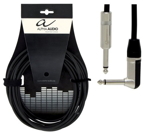Cabo Instrumento PRO LINE 3M/Pack 10 Uds. Alpha Audio - Cabos de áudio e vídeo - cabo instrumento, pro line, 3m, pack 10