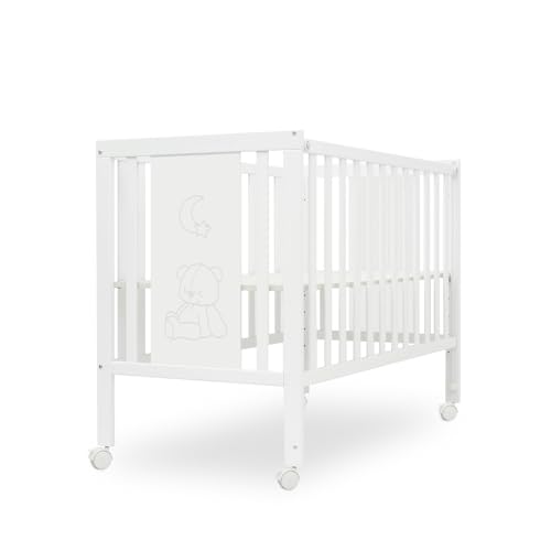 Berço Interbaby Convertível em Secretária (Branco - 124 x 63 x 93 cm) Interbaby - Móveis para bebês e crianças pequenas - convertível, secretária, MDF, 50 kg