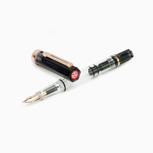 Caneta de Tinta Permanente TWESBI 1128-0010 | Dourado, Rosa TWSBI - Canetas - caneta, tinta permanente, dourado, rosa