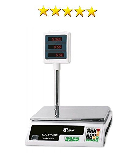 Balança de Cozinha BÉABA (Capacidade: 30 kg - Precisão: 1 g) Thulos  TH-BD30 - Utensílios de Cozinha - 30 kg, precisão 1 g