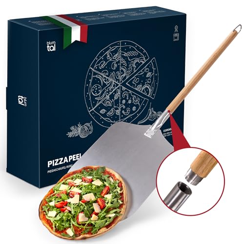Espátula de Pizza BLUMTAL com Palma (Alumínio) Everbrent - Pás de assar - alumínio, curva, 30 cm