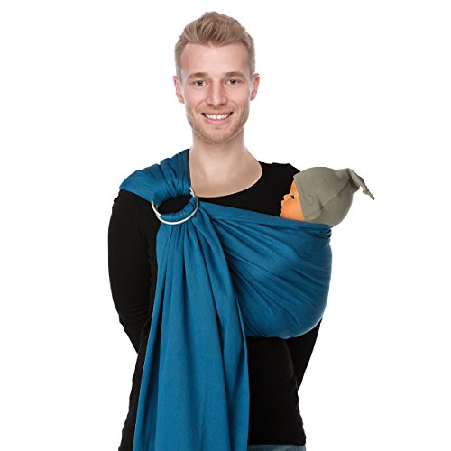 Faixa de Bebé BBSLING BDDSL 989 Azul (Tam: Tamanho Único) Babylonia - Móveis para bebês e crianças pequenas - bebé, bandoleteira, tamanho único