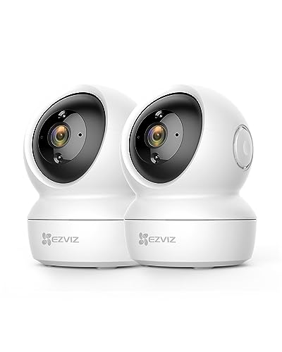 Câmara de segurança EZVIZ C6N (2-pack) | Branco EZVIZ - Câmeras de vigilância - pir, 1080p, wi-fi, ip66