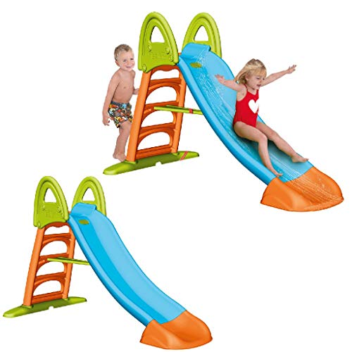 Escorrega de brincar FAMOSA Azul (Idade minima recomendada: 3 anos) FEBER - Parques aquáticos e escorregas - balanço, escada, pvc, resistente à intempéries
