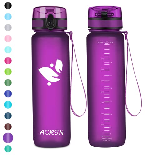 Garrafa de Montanha AORIN (500 ml - Transparente) AORIN - Garrafas de água - 500 ml, transparente, design moderno