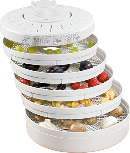 Desidratador de Alimentos CLATRONIC DR 2751 Clatronic - Desidratadores de alimentos - 5 bandejas, circulação de ar, 250 w, 230 v