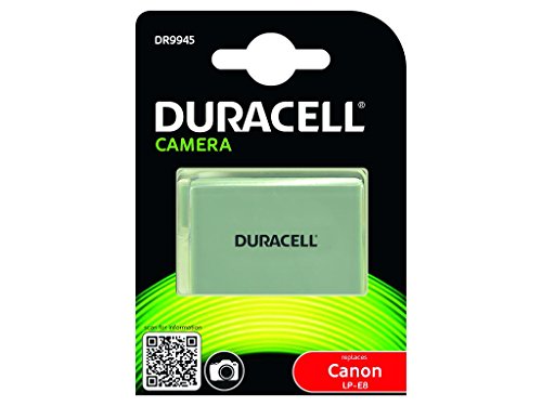 Bateria DURACELL DR9945 para Máquina Fotográfica Duracell - Baterias para câmera - 1020 mAh, 7.4v, compatível Canon LP-E8