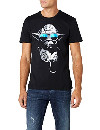 T-shirt STAR WARS DJ Yoda Cool (S - Preto) Star wars - Camisas e tops - star wars, dj yoda, preto, fã
