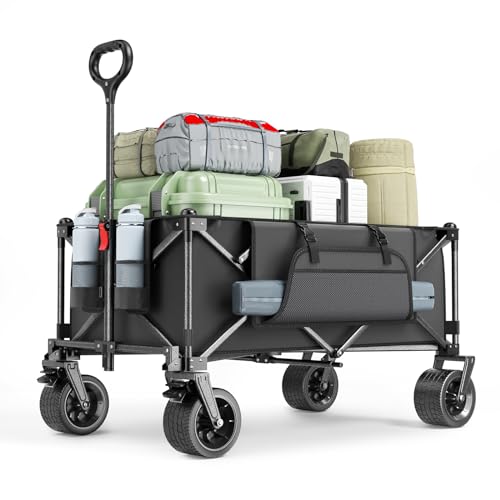 Carrinho de Campismo TANNIWS 200L Garden Trolley Tanniws - Carrinhos de mão - preto, poliéster, 200 l