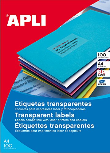 Etiqueta para Impressão Apli 11918 | Branco APLI - Papel de impressora e copiadora - etiqueta, impressão, branco