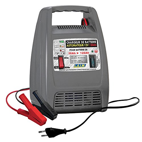 Carregador de Bateria LAIM 693 12V 120Ah Laim - Carregadores de bateria de veículo - automático, 12V, 120ah, preto