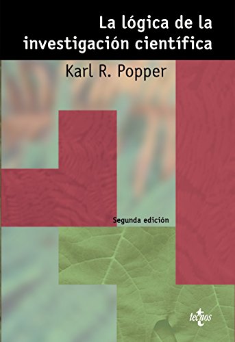 Livro La Logica De La Investigación Científica de Karl Popper (Espanhol) Tecnos - Livros - livro, lógica, investigacao cientifica, karl popper