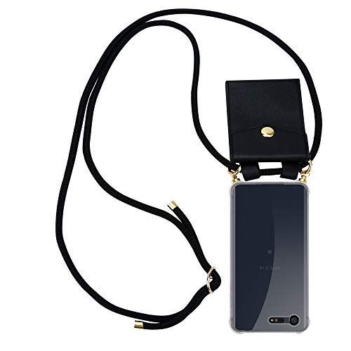 Capa com Fio para Sony Xperia X Compact CADORABO Preto CADORABO - Capas para telemóveis - fio, xperia x compact, preto