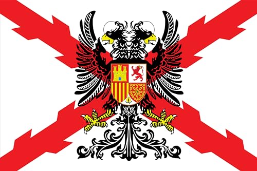 Bandeirola DURABOL Bandeira De Cruz Borgonha Com Águia Dupla Durabol - Bandeiras e cataventos - bandeira, Cruz, borgonha, água dupla, 150x120 cm