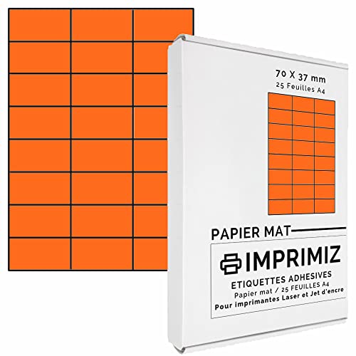 Etiquetas Autocolantes LEXMARK 600 (A4 - 70 x 37 mm) Imprimiz - Papel de impressora e copiadora - a4, 70x37 mm, 600 páginas, laser