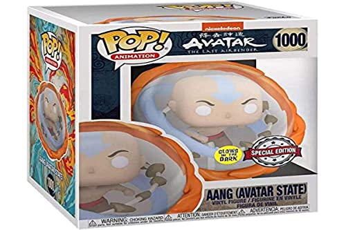 Figura FUNKO Pop! Animation Avatar The Last Airbender - Aang (Glow In The Dark) Funko - Bonecos de ação e brinquedo - Aang, Avatar The Last Airbender, Glow in the Dark, vinyl