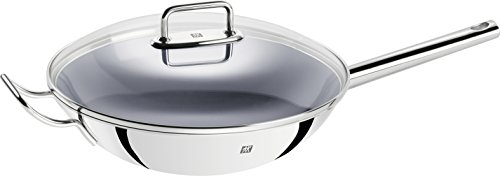 Frigideira de Wok ZWILLING (Material: Aço Inoxidável) ZWILLING - Woks - aço inoxidável, preto