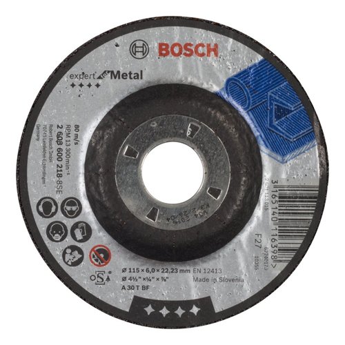 Disco de Corte BOSCH 2 608 600 218 (Ø 11.5 cm) Bosch - Acessórios para ferramentas - multi cor, metal, ø 11.5 cm
