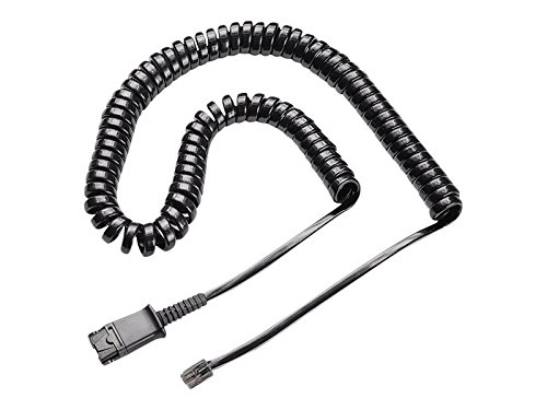 Cabo de Áudio PLANTRONICS (Jack 3.5mm - 4 m - Preto) Plantronics - Acessórios para telefone - 4 m, jack 3.5mm, rj-45, preto