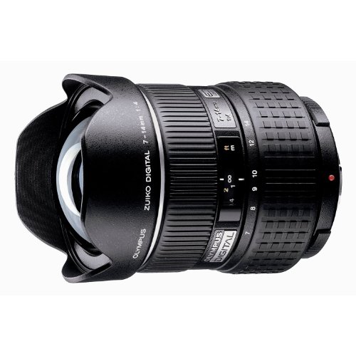 Objetiva OLYMPUS ZUIKO DIGITAL ED 7-14mm F4.0 Olympus - Lentes de câmera - 7-14mm, f4.0, wide lens, estabilizador