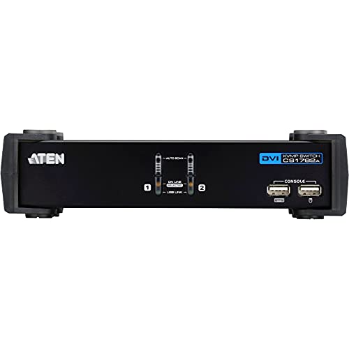 Adaptador ATEN (KVM - DB15, USB e VGA - Preto) ATEN - Comutadores kvm - db15, usb, vga, preto