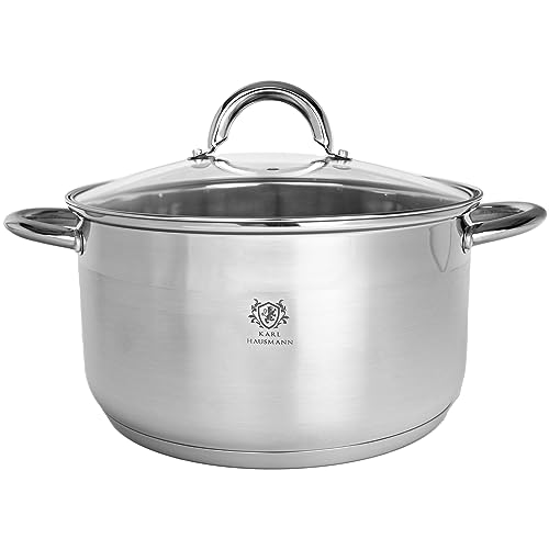 Panela com Tampa de Vidro e Válvula Anti-Explosão 20Cm Karl Hausmann - Utensílios de cozinha - alumínio, anti-explosivo, vidro, tampa