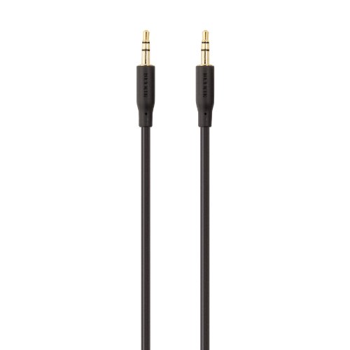 Cabo de Áudio BELKIN (Jack 3.5mm - 1 m - Preto) Belkin - Acessórios de áudio - jack 3.5mm, 1m, preto