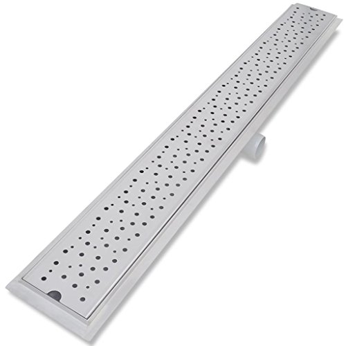 Dreno para Casa de Banho VIDA XL Linear Bolhas 1030 x 140mm vidaXL - Portas e cabines de duche - dreno, casa de banho, vida xl, linear, bolhas