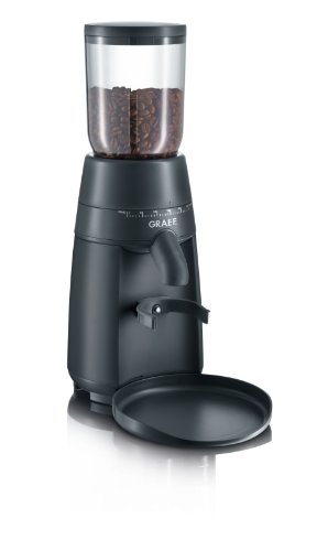 Moinho de Café Elétrico Graef CM 702 Preto Graef - Moedores de café - elétrico, preto, aço inoxidável