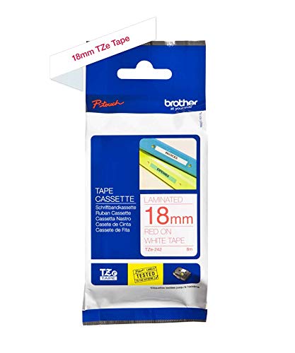Fita para Etiquetadora BROTHER TZe-242 Preto sobre Laranja Brother - Fitas de etiquetas e recargas - preto, laranja, tz-e250