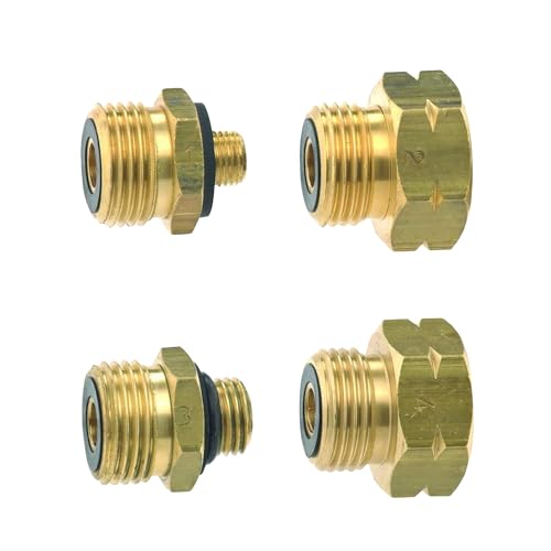 Adaptador para Gás Butano Campmaster Euro-Set camppartner24 - Adaptadores de tubulação e buchas - adaptador, gás butano, camping