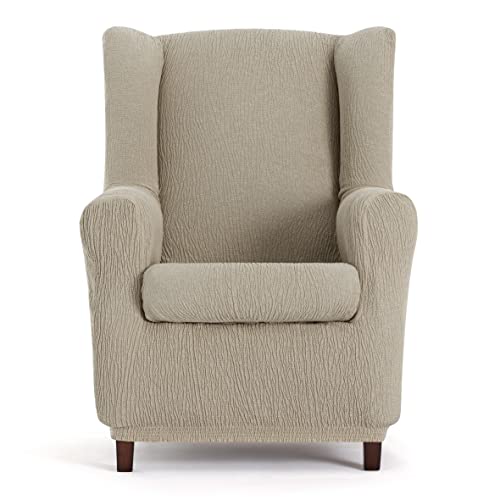 Capa para Sofá EYSA Llion 100% Algodão - Bege (Cama e Leito) Eysa Confección, s.l. - Capas de sofá - algodão, elastano, fecho elástico, prático