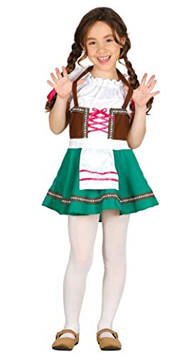 Fato de Mulher DISFRAZZES Bavária Do Tirol (Tam: M/L) Fiestas Guirca - Fantasias - casual, algodão, preto, bege