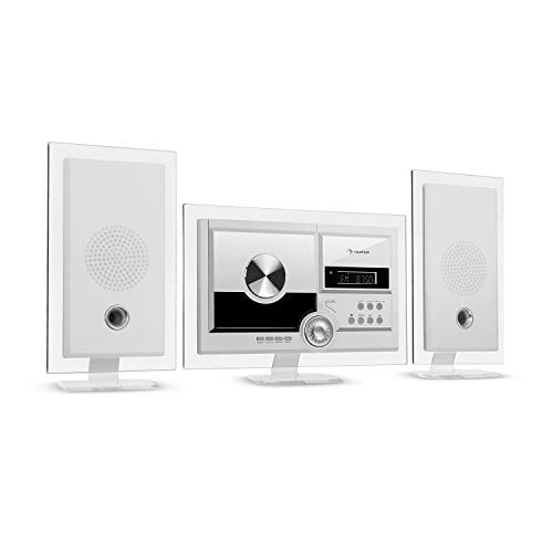 Aparelhagem Hi-Fi AUNA Sonic DAB+ Branco AUNA - Placas-mãe - dab+, hi fi, branco