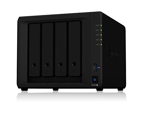 Servidor NAS e de armazenamento SYNOLOGY DiskStation DS920+ Synology - Dispositivos de armazenamento - nas, armazenamento, synology