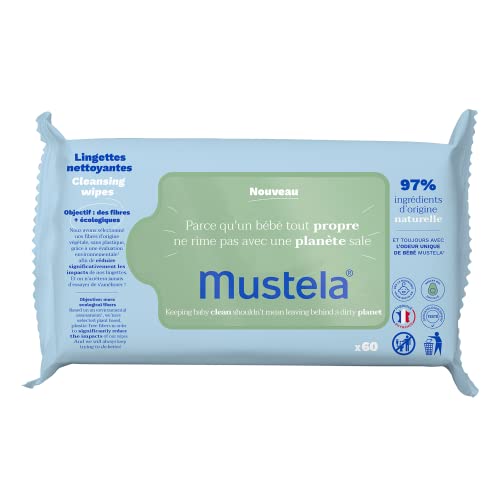 Toalhitas Humedas MUSTELA (60 Unidades) Mustela - Muda fraldas - humedas, 60 unidades, higiene pessoal