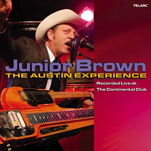 CD Junior Brown - The Austin Experience (Recorded Live At The Continental Club) Telarc Blues - Cds de música - cd, junior brown, austin experience, continental club