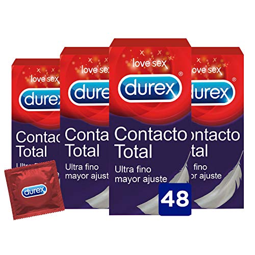 Preservativos DUREX Sensitivo Contacto Total (48 Unidades) DUREX - Cuidados pessoais - sensível, contacto total, 48 unidades